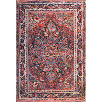 Mauri Chenille Oriental Indoor Rug