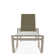 Holna Outdoor Rust-Resistant Metal Chaise Lounge