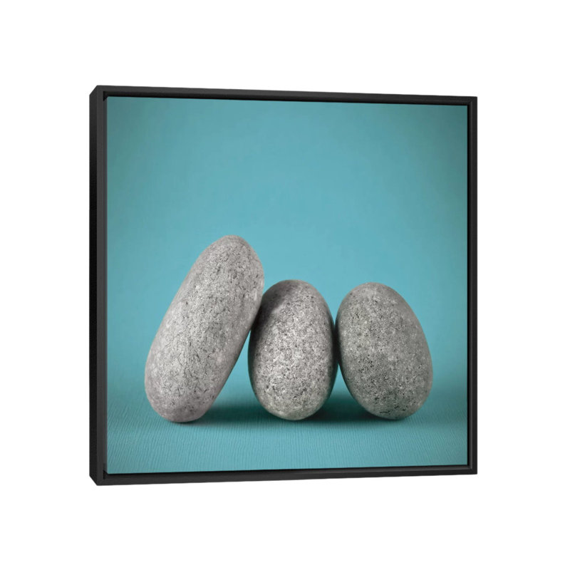 « rock art iii », reproduction de photo sur toile, H 12 po x l 12 po x P 1,5 po, Toile avec cadre noir