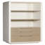 Cove Solid Wood Etagere Bookcase