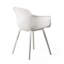 Chaise blanche en polypropylène blanc Lotus