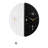 Double-Sided Corner Wall Clock