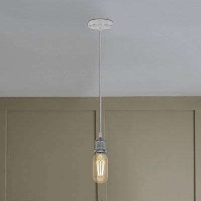 Janousek 1 - Light Chrome Single Pendant