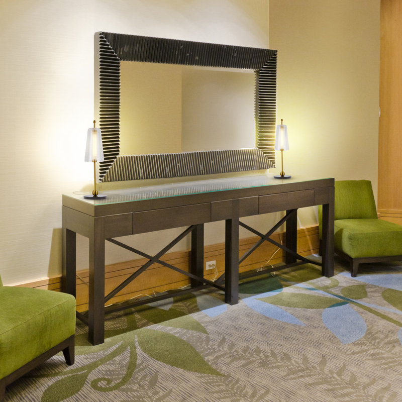 Toscana 20-in Height Integrated LED ETL Certified Table Lamp with Glass Shade