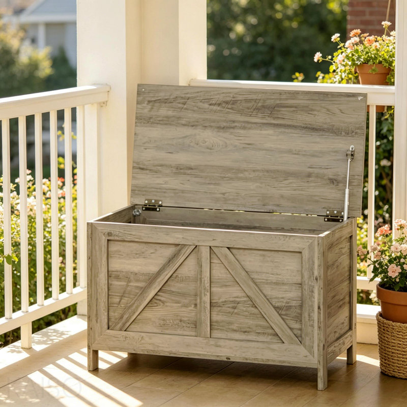 Banc de rangement pour salon