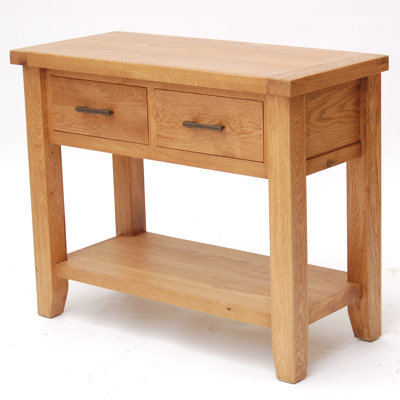 Ashly 100cm Solid Wood Console Table