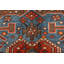 Tapis unique brun de 4 pi 2 po x 6 pi 9 po