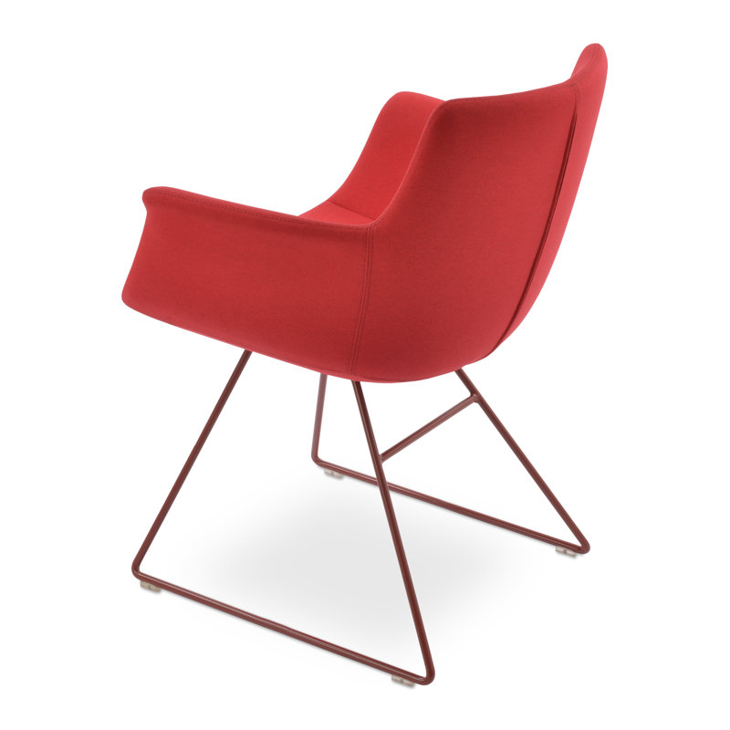 Fauteuil Bottega, Rouge, Era Red