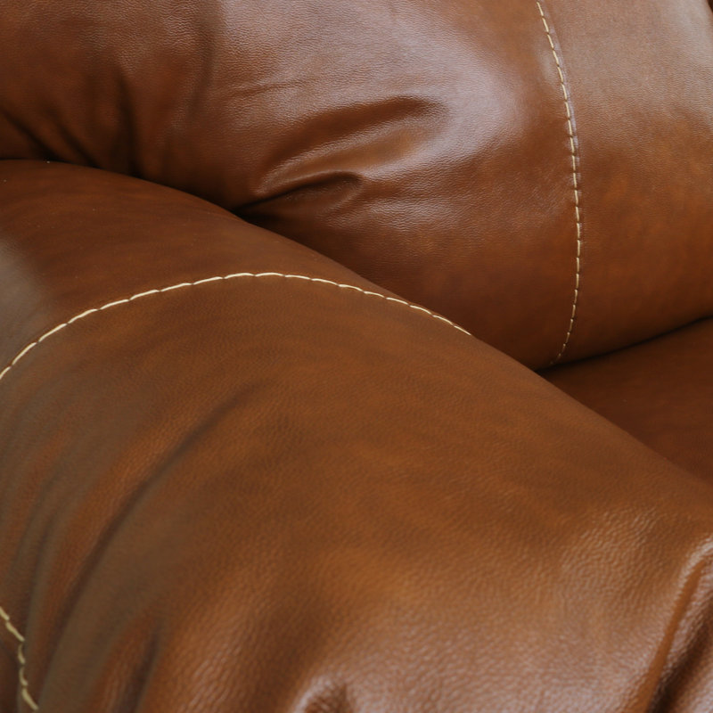44" Wide Genuine Leather Armchair, Wild Brand