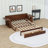 Daybed with Desk, Drawers and Side Table-2067226560-2067226575