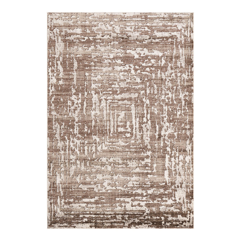 Geometric Indoor Rug, Rectangle 6' x 9'
