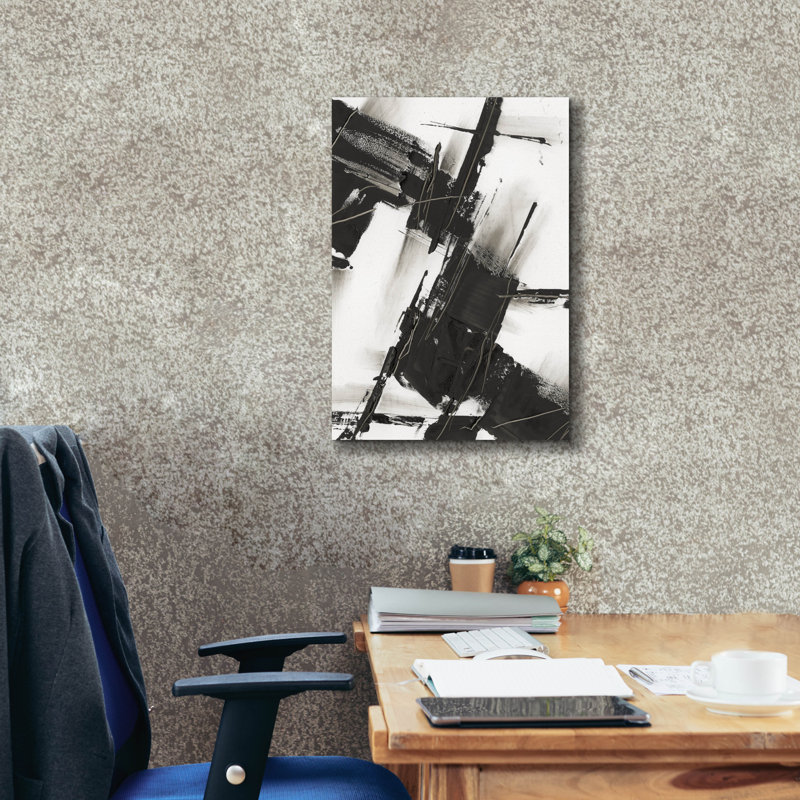 Toile épique Graffiti «Diagonal Matrix 1» par Ethan Harper, 18 po x 26 po