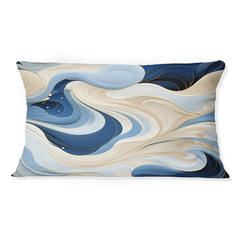Coastal Minimalism Boho Pattern -  Printed Pillow