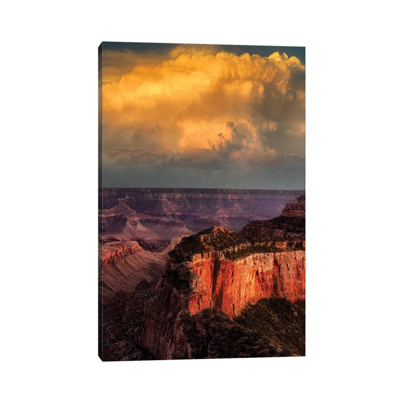 Grand Canyon Sunset II 1 Piece Wrapped Canvas Wall Art, 30.48 cm H x 45.72 cm W