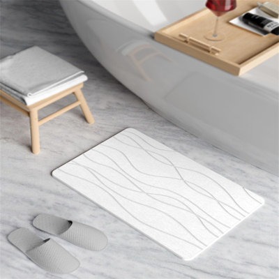 Diatomaceous Non-Slip Bath Mat