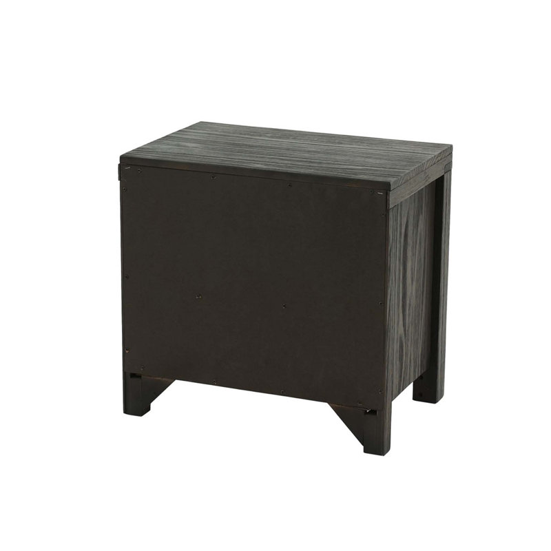 Table de chevet 2 tiroirs
