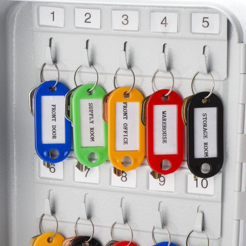 20 KEYS LOCK BOX WITH KEY LOCK