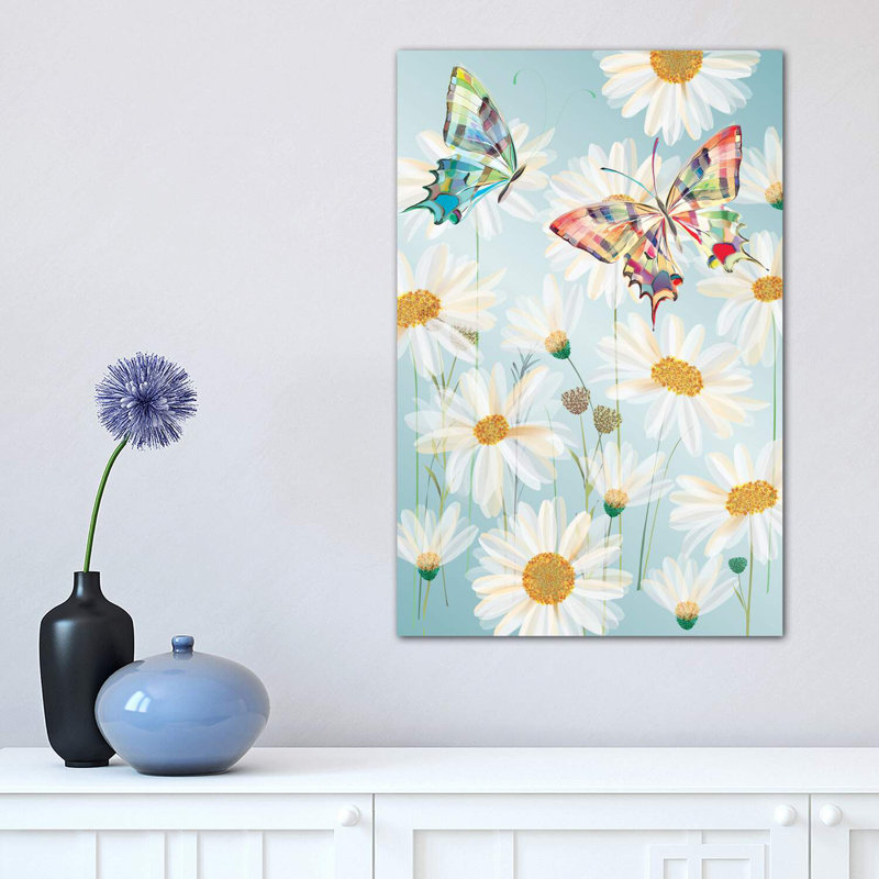 «Luminescent Love» par Turnowsky - impression d'art graphique, H 18 po x l 12 po x 1,5 po, Toile tendue