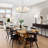 6 -Light Dimmable Classic / Traditional Chandelier With Milky White Glass Shade For Dining Room Living Room Foyer Entryway Hallway Kitchen Bedroom