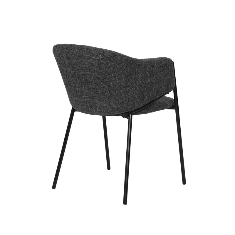 Emmy 76cm H Polyester Blend Upholstered Armchair