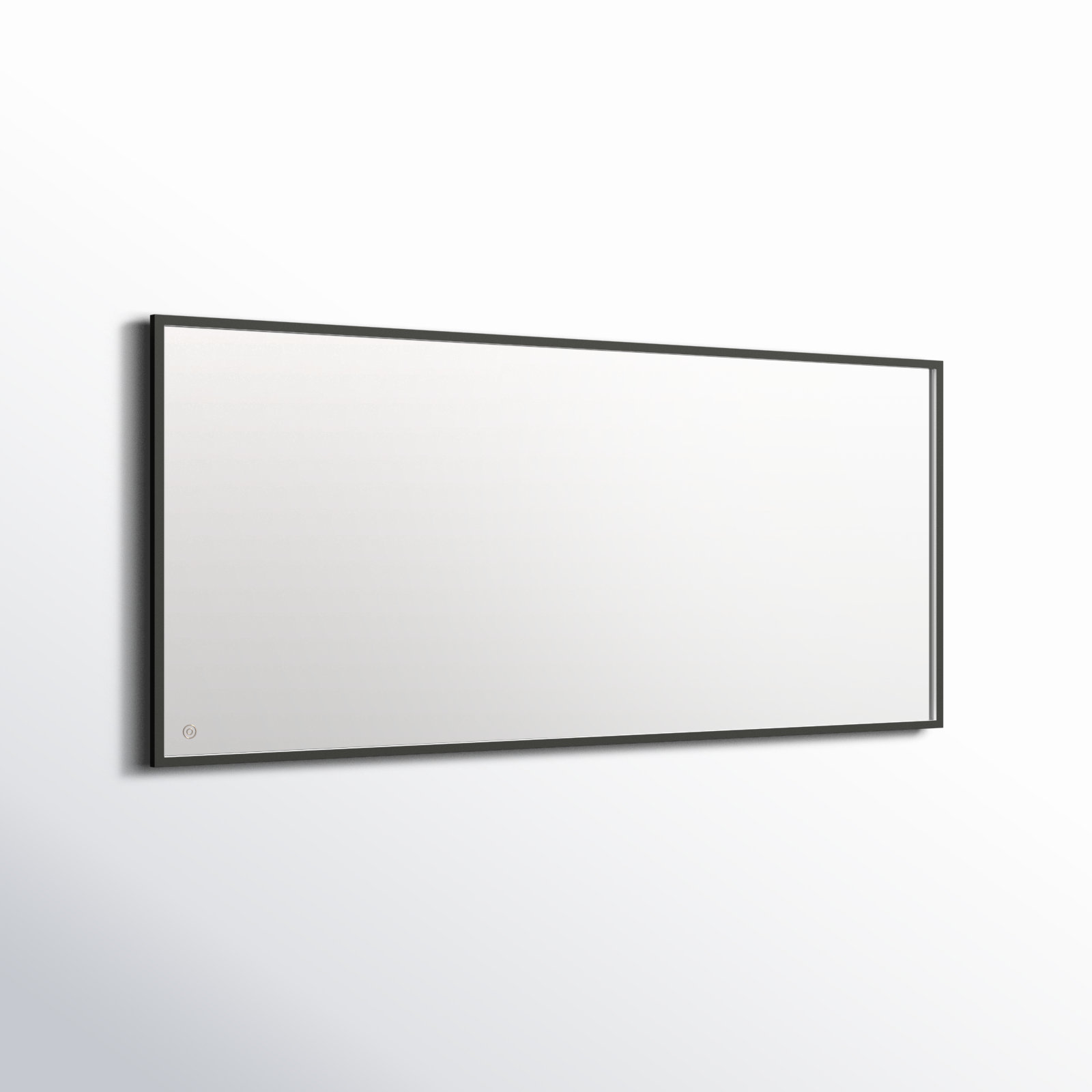Piche Aluminum Mirror, Black, 30" x 72"