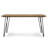 Hunter Dining Table In Light Brown-1625336357