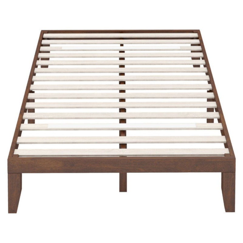 Idom 14'' Platform Bed, Full, Coffee