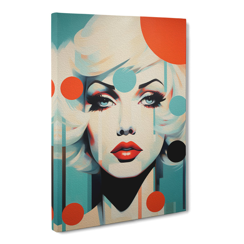 Woman Pop Deco - Print, 76cm H x 50cm W x 3cm D