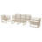 Lane 5 - Person Patio Conversation Set with Cushions-1561012192-1561012220