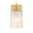 Volkward 1-Light Wall Sconce in Natural Brass-937806954