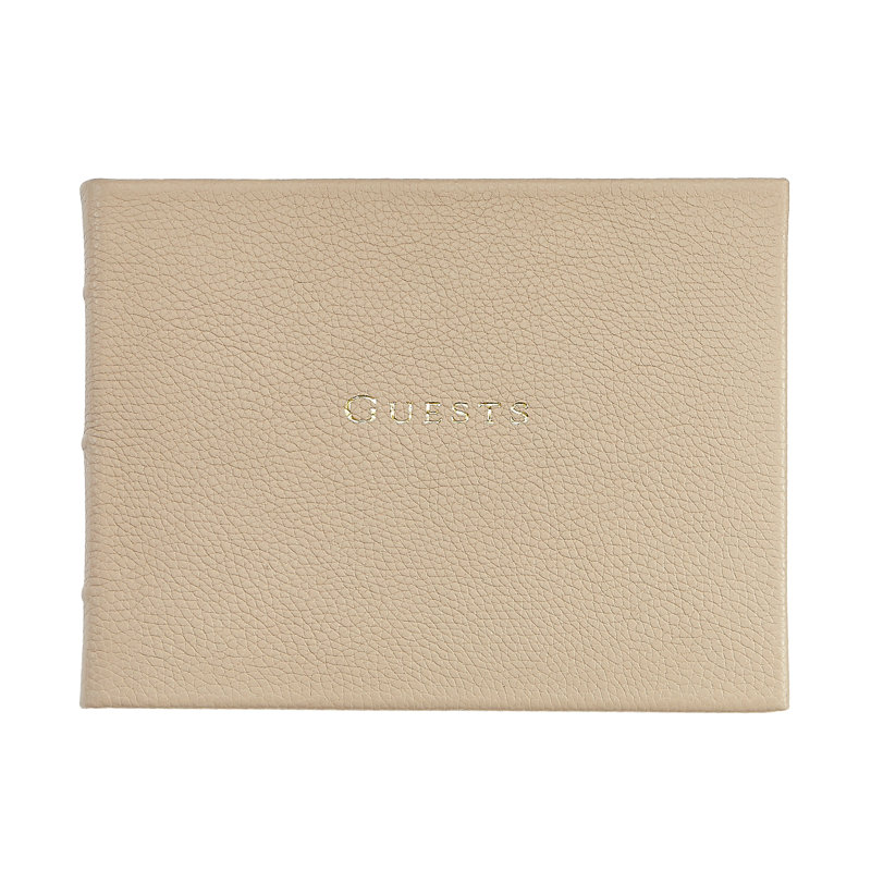 Leather Bound Guestbook