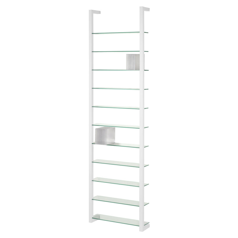 Cubic Glass 172cm H, White