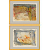 Plateau Rising & Searching For Roots Print by Jill Krasner