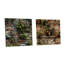 Urban Oasis - Ensemble de 2 verres muraux abstraits en acrylique-1413992518