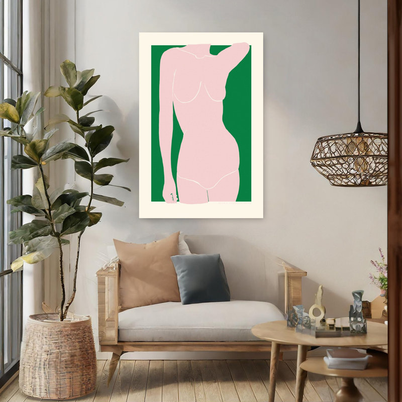 Art contemporain, art contemporain abstrait, H 48 po x l 32 po