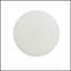 Table d'appoint à plateau rond minimaliste blanc MGO pour l'intérieur et l'extérieur, durable et légère