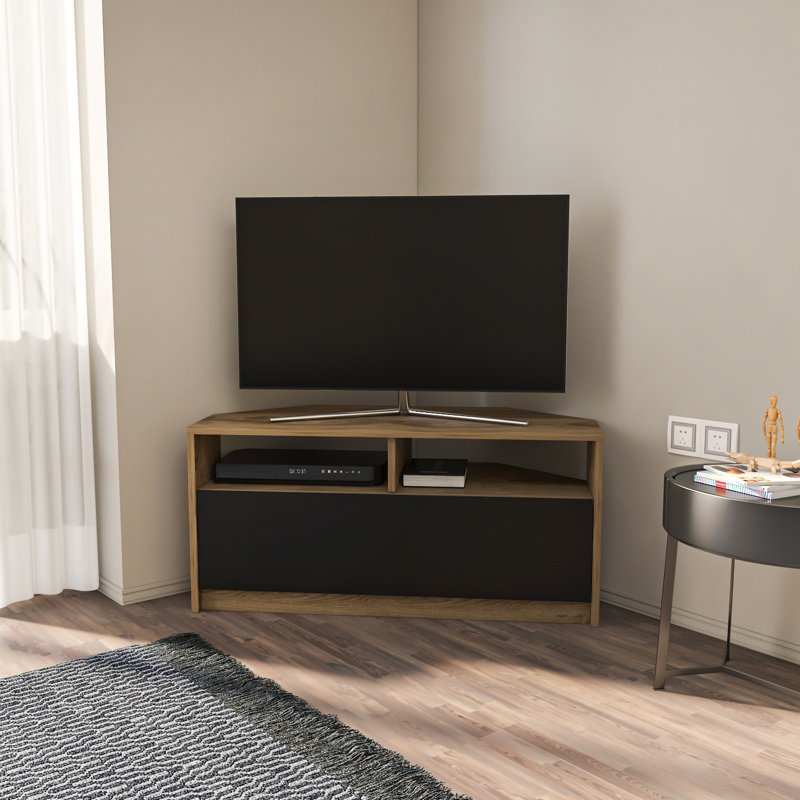 Droskyn Corner TV Stand for TVs up to 43'', Brown