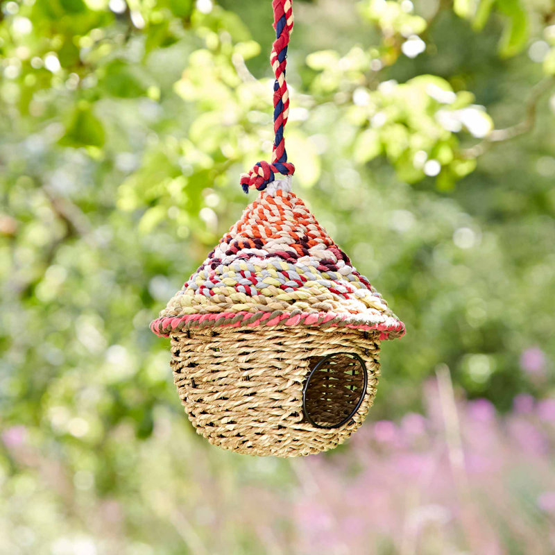 Round Recycled Cotton Birdhouse