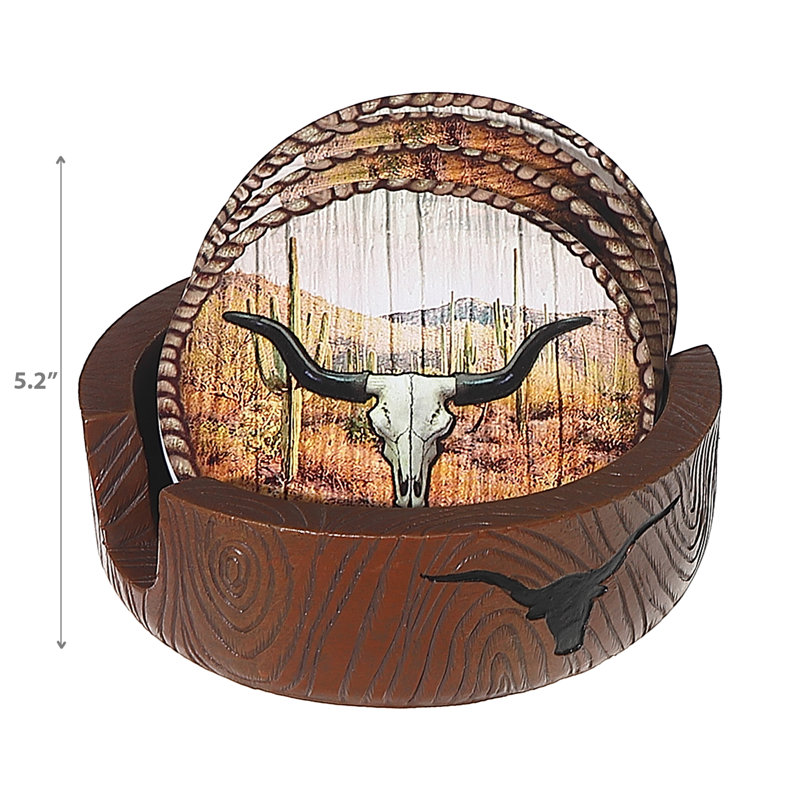 Ensemble de 4 sous-verres Roundup