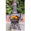 Toledo Column Cast Iron Smokeless Chimnea-32817754-32817751