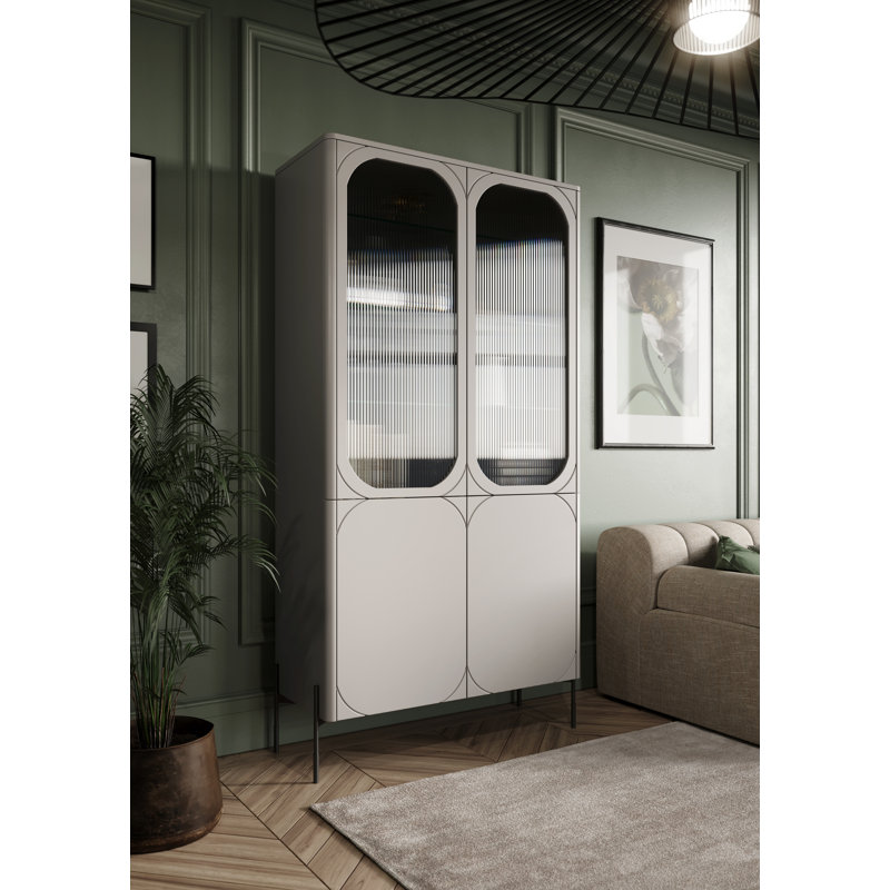 Arnasia Display Cabinet, Cashmere