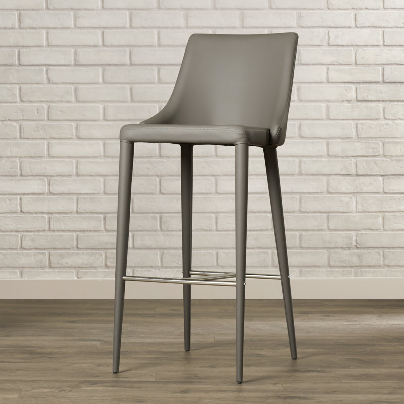 Tabouret de bar 29,9 po Bohy, gris