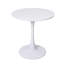 Wyano Oak Round Steel Top Dining Table-251826814