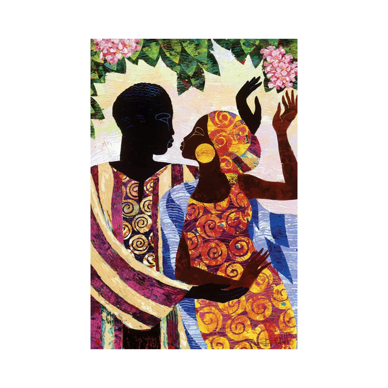 In The Garden by Keith Mallett - Wrapped Canvas Gallery-Wrapped Canvas Giclée, 66.04 cm H x 45.72 cm W x 1.91 cm D