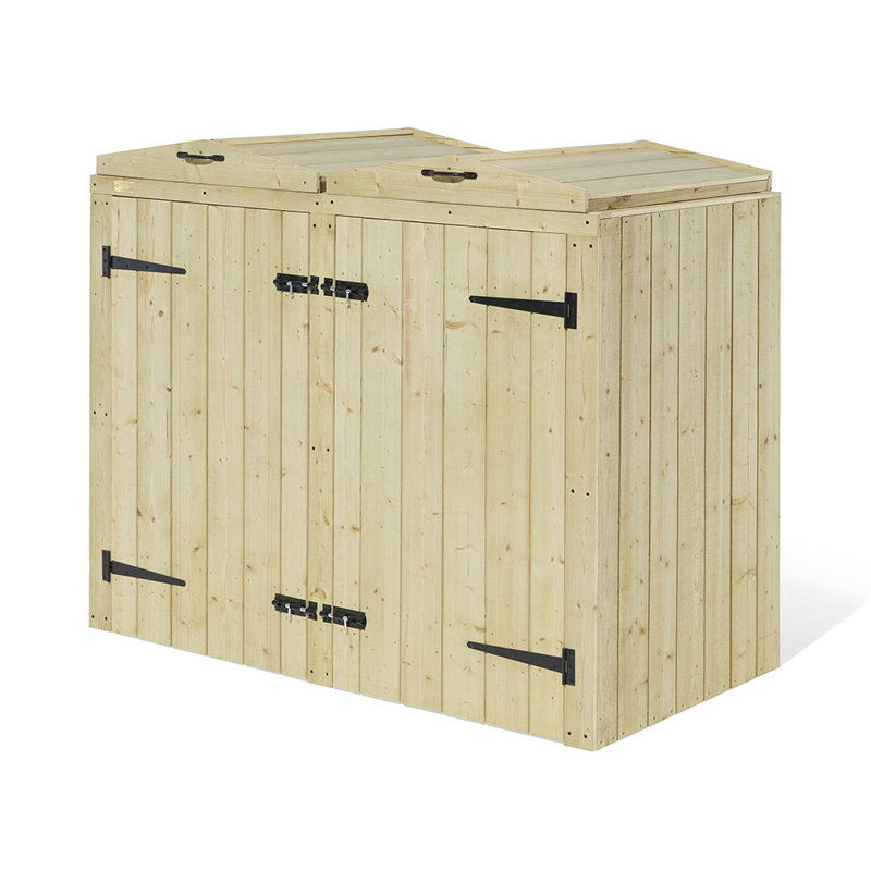 Wooden Single Bin Store