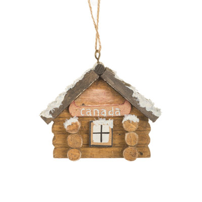 Ensemble de 6 ornements en bois massif Umber