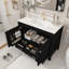 Freestanding Standard Single Vanity Bathroom Vanity With Stone Top