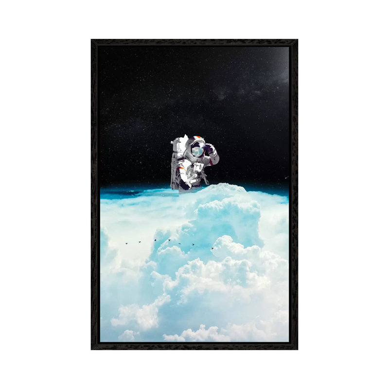 Seeking 1 Piece Wall Art on Canvas, 101.6cm H x 66.04cm W x 3.81cm D, Black Framed