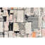 Hand Knotted Abstract Area Rug in Beige/Black/Gray/Pink-1798908293