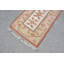 Tapis tissés à plat, tapis turcs, petit tapis rouge de 2,7 pi x 4,5 pi, tapis Oushak, tapis rétro